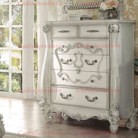 Europäisches Luxus-Antikdesign Schlafzimmermöbel Amerikanisches Landhausdesign Schlafzimmer-Sets