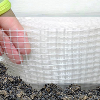 Maille de fibre de verre résistante aux alcalis 4x4 160 g/m² pour renforcement de pierre, enduit et plâtre mural en rouleau