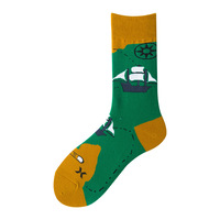 Chaussettes en coton pour hommes avec logo Chaussettes habillées pour hommes pour l'extérieur