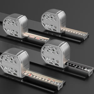 Mètre Ruban Métrique Xuan Shi en Acier Inoxydable 5M, Auto-Retrouleur avec Frein, Verrouillage Automatique, Conception Creuse, Résistant à l'Usure, Étanche - Product Image 1