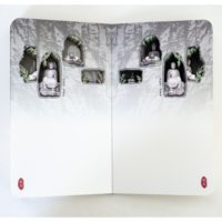 Kreatives Tagebuch-Notizbuch, leeres Hardcover-Skizzenbuch, Schreibwaren, Schul- und Bürobedarf, hohe Qualität