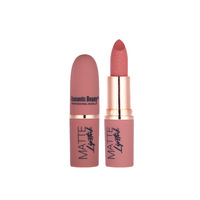 Gloss à lèvres vegan, rouge à lèvres mat imperméable avec fini velours pour lèvres sèches, aspect naturel, contenants de rouge à lèvres avec logo personnalisé
