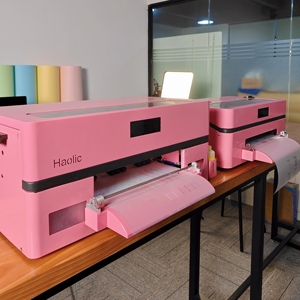 Nâng Cấp Làm Cấm-Miễn Phí Màu Hồng Dtf Máy In A3 13Inch Pet Phim Áo Thun Máy In Với Lò Nướng Cho Dệt May - Product Image 1