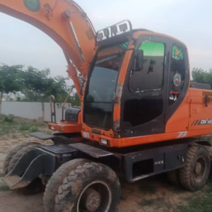 รถขุดใช้ล้อ DX140 DX140W Doosan ขนาด14ตัน15ตันรถขุดมือสอง Doosan DH60 80 140 150 220 225 300 420 - Product Image 1