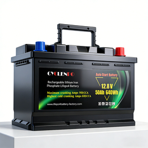 Fabrieksdirect 12.8V 100Ah LiFePO4 Autostartbatterij met 400CCA 600A piekstroom, 2 jaar garantie, 6000 cycli - Product Image 2
