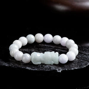 หยกธรรมชาติพม่า ปี่ซิ่ว กำไลหยก ดีไซน์ดั้งเดิม สไตล์จีน เครื่องประดับ UNISEX ของขวัญ พร้อมใบรับรองการประเมินราคา SL39 - Product Image 1