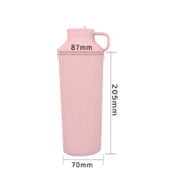 Gobelet de gymnastique en acier inoxydable de haute qualité bouteille d'eau isolée sous vide tasse Thermos avec poignée pour cadeaux d'affaires nouveau couvercle Design