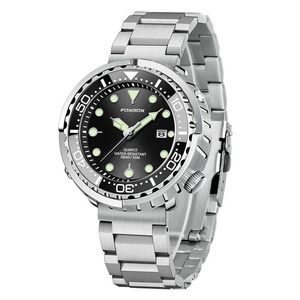 Montre à quartz classique pour homme de haute qualité, étanche 50 m, aiguilles lumineuses, affichage du calendrier, bracelet en acier inoxydable, montre de luxe - Product Image 3