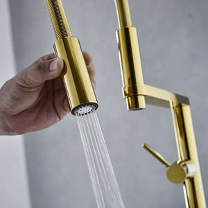 Rotation à 360 degrés extensible rétractable en laiton robinet d'eau chaude et froide robinet d'évier de cuisine Design moderne mélangeur de cuisine magnétique - Product Image 5