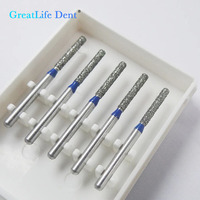 Greatlife Dent Instruments Dentaires : Fraises Diamantées Autoclavables 135°C Certifiées CE pour Pièce à Main Haute Vitesse de Restauration Orale
