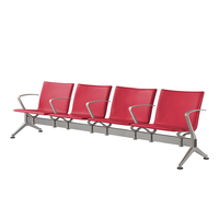 Chaises d'attente en métal de fabrication industrielle, 2, 3, 4, 5 places, pour gare routière, salle d'attente d'hôpital, aéroport, Kursi Tunggu