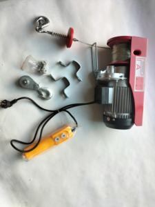 Elektrikli vinç 220v Mini tel halat vinç 1p 220v 500kg küçük 12v 220v Mini elektrikli tel halat sağlanan Ce Iso9001 - Product Image 3