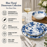 Assiettes de service vintage en céramique personnalisées pour salade de poisson, idéales pour la cuisine, les desserts, les restaurants et les mariages – Vente en gros