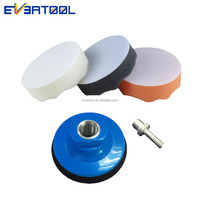 Almohadilla de espuma para pulir EVERTOOL de 3 pulgadas, Mini Kit de pulido de puntos, removedor de remolino, pulido y detalles de espuma