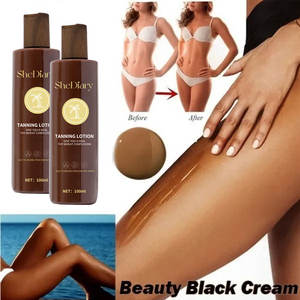 SheDiary Lotion bronzante végane biologique Mousse naturelle bronzante <span class=keywords><strong>pour</strong></span> la brillance du corps Bronzage Crème autobronzante <span class=keywords><strong>pour</strong></span> le bronzage Fourniture OEM - Product Image 6