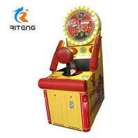 Prix de machine de boxe de jeu électronique d'usine de Riteng Machine de poinçon de boxe de boxeur à pièces de jeu d'arcade