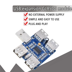 <span class=keywords><strong>USBHUB</strong></span> USB2.0 HUB Controlador de 4 puertos Módulo de extensión USB Chip GL850G - Product Image 2