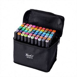 Bv-Amh01 Marcador de Dibujo Artístico Permanente con Punta Doble, Tinta a Base de Alcohol, No Tóxico, Personalizable, con 12-168 Colores para Papel - Product Image 3