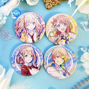 Projeto SEKAI Anime Laser Metal Emblema Hoshino Ichika Hanasato Minori Kamishiro Rui Estilo Japonês - Product Image 3
