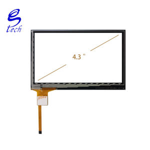 Pantalla Táctil Capacitiva de Alta Calidad de 4.3 Pulgadas con Panel Táctil LCD con Revestimiento Adhesivo - Product Image 3