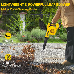 Nuevo Soplador <span class=keywords><strong>de</strong></span> Hojas Inalámbrico <span class=keywords><strong>de</strong></span> 21V y 400W <span class=keywords><strong>de</strong></span> Alta Velocidad para Limpieza <span class=keywords><strong>de</strong></span> Jardín y Patio con Diseño Ligero - Product Image 2