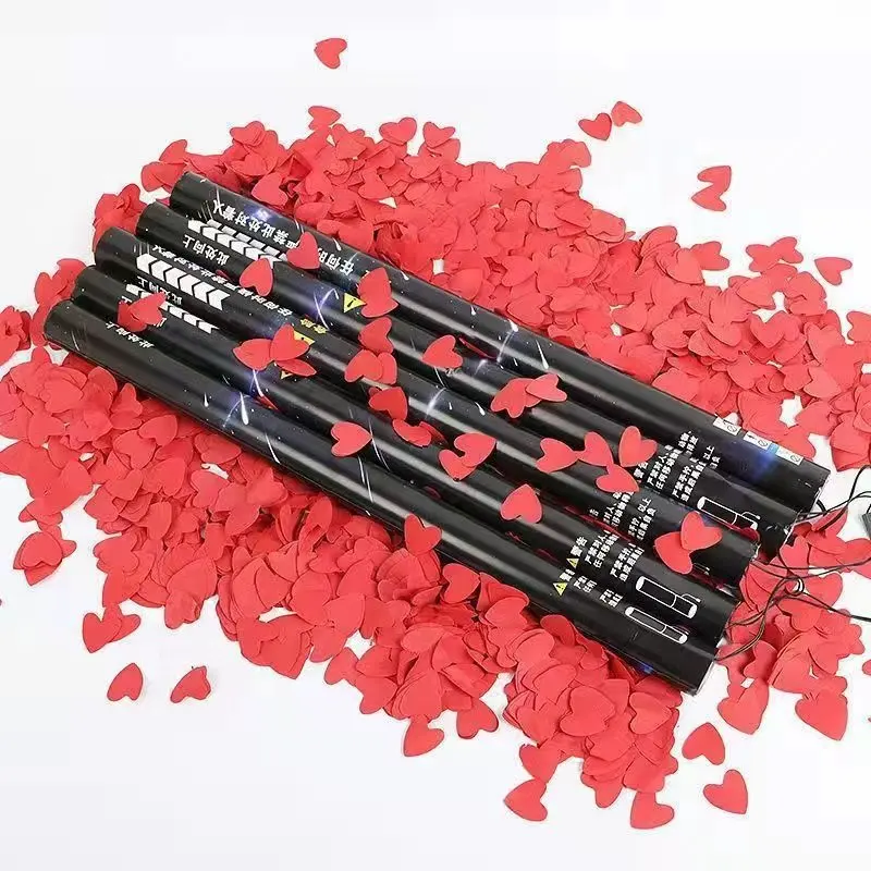 Electronic 80cm pro confetti cannon and streamer popper for party club