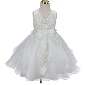 OEM ODM Custom Hot SaleGirl Design Party Gown Kids Princess Fancy Dress Children Flower Girl Dresses