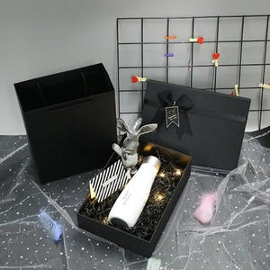 Scatola Regalo Personalizzata con Fiocco, Confezione Regalo Rettangolare con Coperchio Cielo e Terra, Piccola Scatola Regalo <span class=keywords><strong>in</strong></span> Carta - Product Image 5