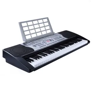 LCDディスプレイ電子楽器61キー標準ピアノキーボード