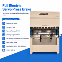 Presse plieuse électrique à entraînement direct, économie d'énergie, faible bruit, machine de pliage CNC pour tôles en acier inoxydable et en aluminium