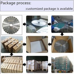 Hete Aanbieding 350mm 14inch Stille High-end Segment Lange Levensduur Plaat Cirkelzaagblad Diamant Zaagblad voor Harde Graniet Steen - Product Image 4