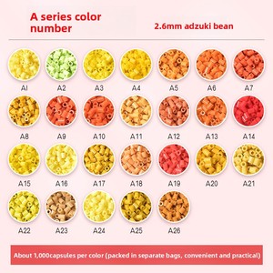 Pindou Supplement Série Couleurs Complètes MARD Jaune <span class=keywords><strong>DODO</strong></span> Xiao Wu COCO Même Style Puzzle Plat en Plastique 2.6mm Petit Lot de Fournitures - Product Image 6