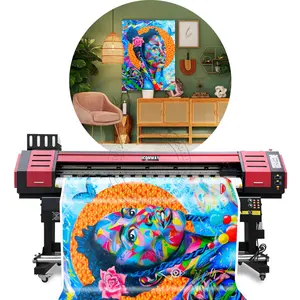newly digital sublimation printer digital fabric 18m printing machine own brand iconway
