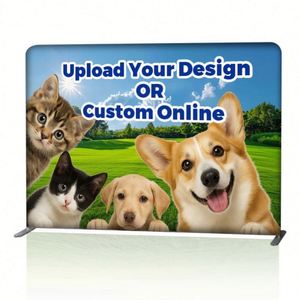 Windsock Interchangeable Tension Digital Polyester Fabric Aluminum Alloy Frame Silver Glitter Sequin Outdoor Advertising Custom - Product Image 3