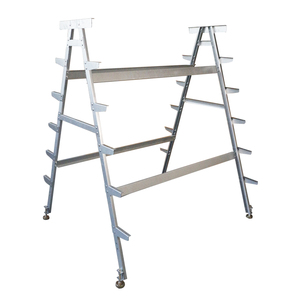 Grand système de culture hydroponique en serre intérieure avec 168 trous pour tuyaux en PVC blanc - Product Image 4