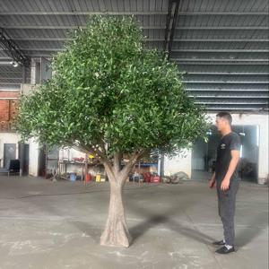 Tùy chỉnh lớn nhân tạo Cây Ô Liu trong nhà và ngoài trời thực tế lớn nhân tạo thực vật - Product Image 2