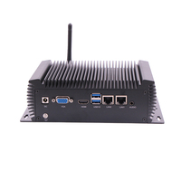 PC Industrial con Inteligencia Artificial, Intel Core I3/i5/i7 de 4.ª a 11.ª Generación, DDR4 SO-DIMM 16GB, 6COM RS232, Doble LAN Gigabit, DC12V, en Stock