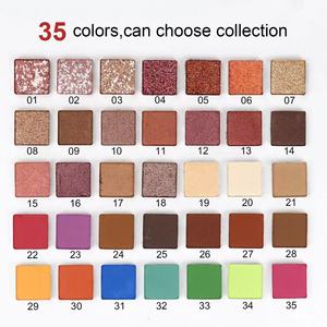 Wholesale Private Label 9 Colors Cute Eye Shadow Nude <strong>Best</strong> Holographic <strong>Eyeshadow</strong> Pigment Vegan pink Oil Control Pigmented - Product Image 3