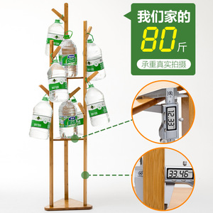 Simple coat <b>rack</b>, floor-standing <b>clothes</b> <b>rack</b>, household standing <b>clothes</b> <b>rack</b>, easy-to-use storage <b>rack</b> for bedroom and rental - Product Image 2
