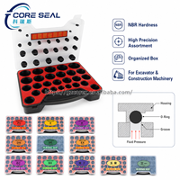 Kotak Kit Seal O-Ring untuk Komatsu PC untuk Hitachi EX untuk Kobelco SK untuk Hyundai DH Excavator Boring Machine Suku Cadang Mesin