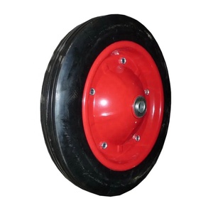 Rueda de polvo de goma Olid para sitio de construcción, <span class=keywords><strong>10</strong></span>, 12, 13, 14, 15, 16 <span class=keywords><strong>pulgadas</strong></span>, 4,00-8 S - Product Image 5