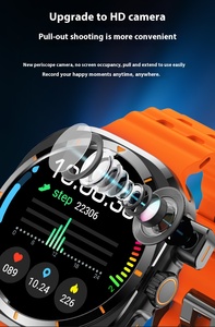 Nouvelle Montre Connectée Série BW8 10 2026 avec Emplacement pour Carte SIM, Batterie 600 mAh, Bracelet en Silicone, Étanche IP67, Suivi du Sommeil et de l'Activité Physique - Product Image 5