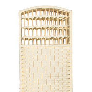 Hand Woven <strong>Folding</strong> Privacy <strong>Screen</strong> 4 Panel <strong>Folding</strong> <strong>Screen</strong> <strong>Screen</strong> 4panel Room Divider - Product Image 4