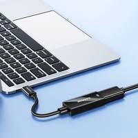 Adaptador SAMZHE de Tipo-C a HDMI Hembra, Convertidor USB-C Thunderbolt 4/5 Compatible con Pantalla 4K HD, para Laptop, Teléfono, Mac, iPad