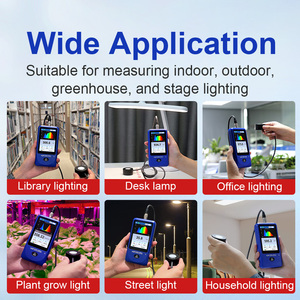 LS335 Split-Type Spectral <b>Illuminance</b> Meter Color Touchscreen Measures PPFD CCT Flicker CRI for Lighting & Plant Growth - Product Image 5