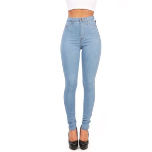 Vaqueros rasgados ajustados de talla grande para mujer, Jeans informales de algodón 100%, buena calidad, venta al por mayor, primavera y verano - Product Image 6