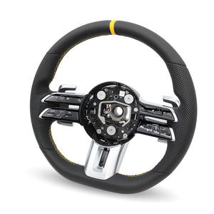 Volant complet en cuir OEM pour <span class=keywords><strong>Mercedes</strong></span> Benz AMG W177 W203 C118 C190 <span class=keywords><strong>Gla</strong></span> X156 A45 - Product Image 1