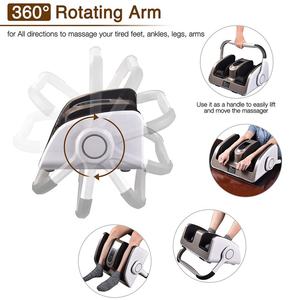 Venta al por mayor presión de aire compresión vibración Shiatsu pierna pie masajeador máquina con calor - Product Image 5