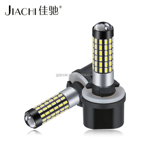 Jc H11 <span class=keywords><strong>LED</strong></span> sương mù lmap 6000K <span class=keywords><strong>Xenon</strong></span> Trắng H1 H3 H4 H7 H11 HB3 HB4 H27 thay thế bóng đèn 3014 12-24V lái xe chạy ánh sáng cho xe hơi, SUV - Product Image 2