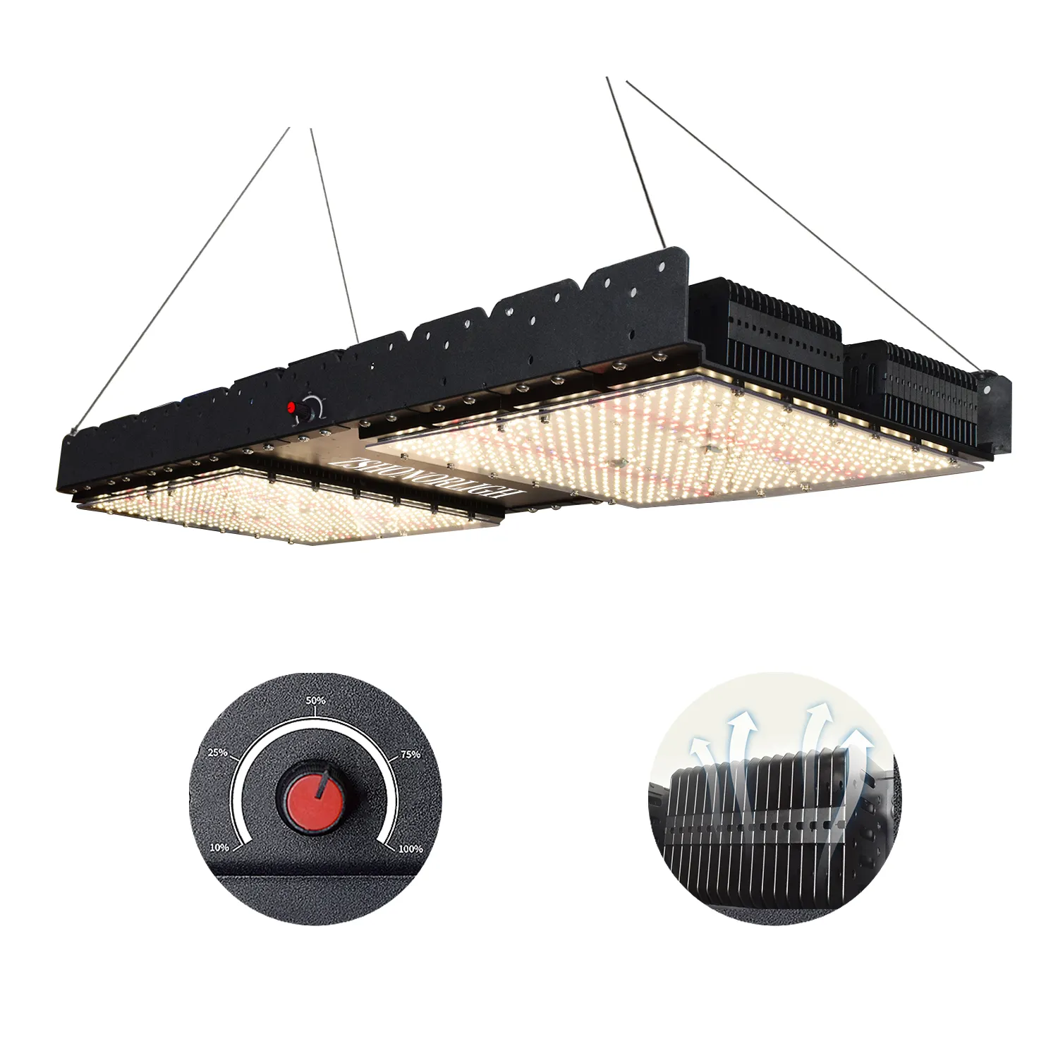 Luz Led para cultivo, 250w, 500w, 1000w, para jardín interior, espectro completo